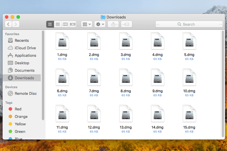 High sierra dmg file size windows 10